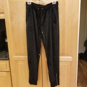Michael Kors Velvet Pull on Jogger SZ S NWT